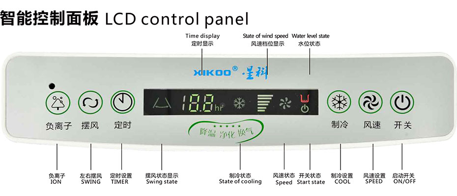 移動系列節(jié)能環(huán)保冷氣機XK-05SY
